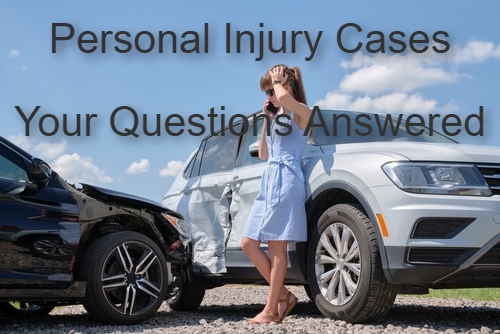 We answer the top five questions about personal injury cases